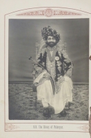 HH The Diwan Mahakhan Nawab Sahib , Divan of Palampur, 14.5 x 9.5 inches