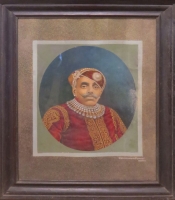 Maharaja Bhupal Singh, 15 x 12 inches