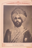 Maharaja Jagatjit Singh, Maharaja of Kapurthala, 14 x 9 inches