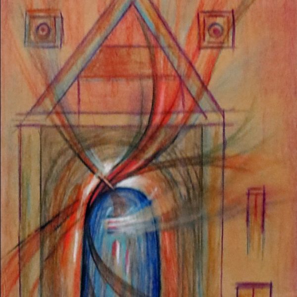 Devyani Krishna, Untitled, Pastel on Paper, 12 x 8 inch, 1996