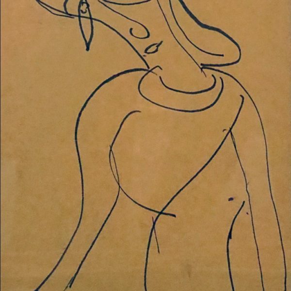 Gobardhan Ash, Untitled, Ink on Paper, 14.5 x 10 inch, 1996