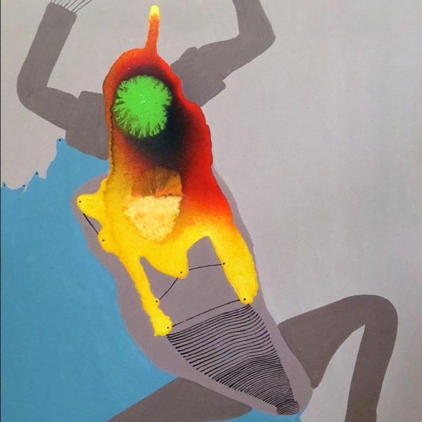 Parth Pratim Deb , Untitled, Acrylic on canvas, 41 x 30 inch, 2007
